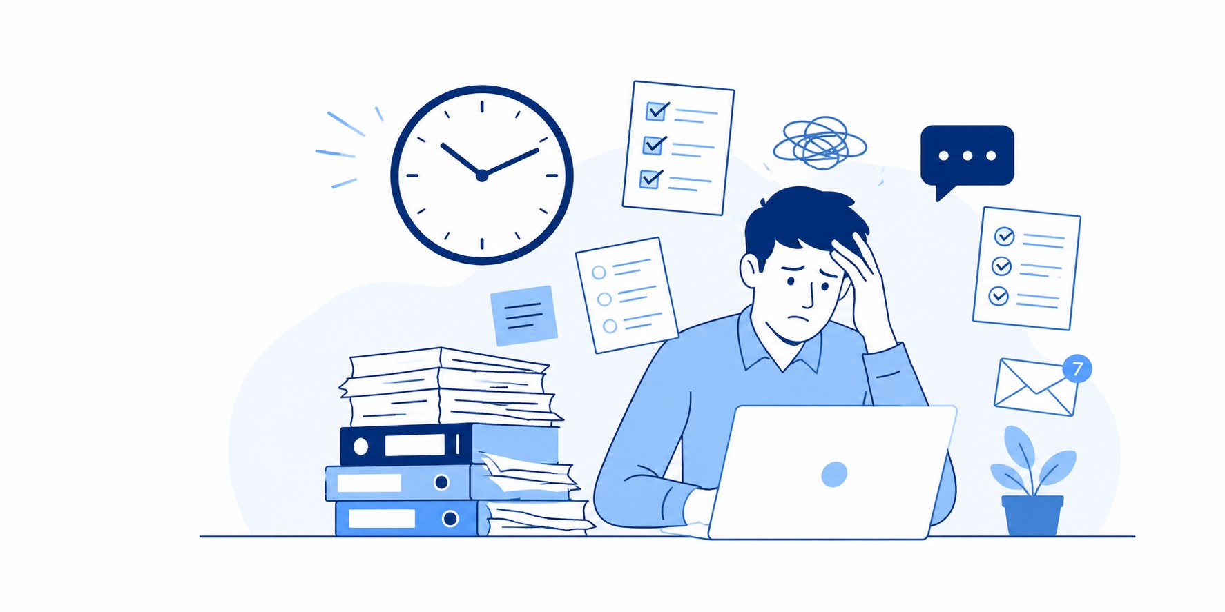 Problemas de productividad que se resuelven con automatización e IA